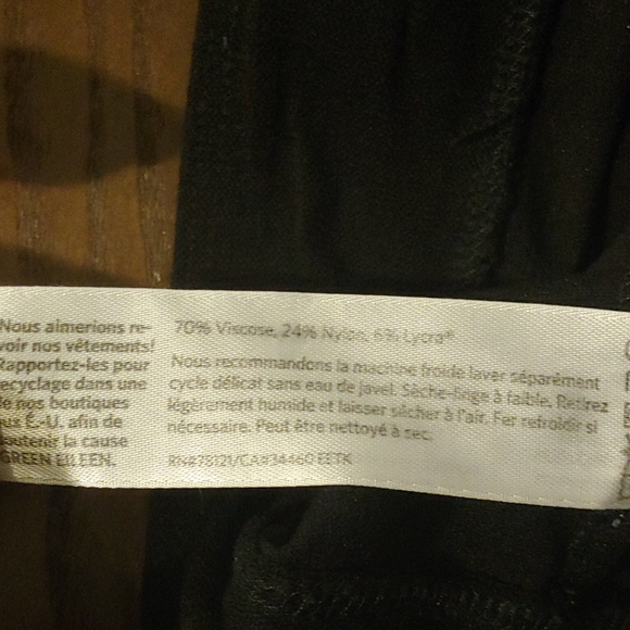 EILEEN FISHER Stretch-Crêpe Slim Ankle Pants - Picture 6 of 6